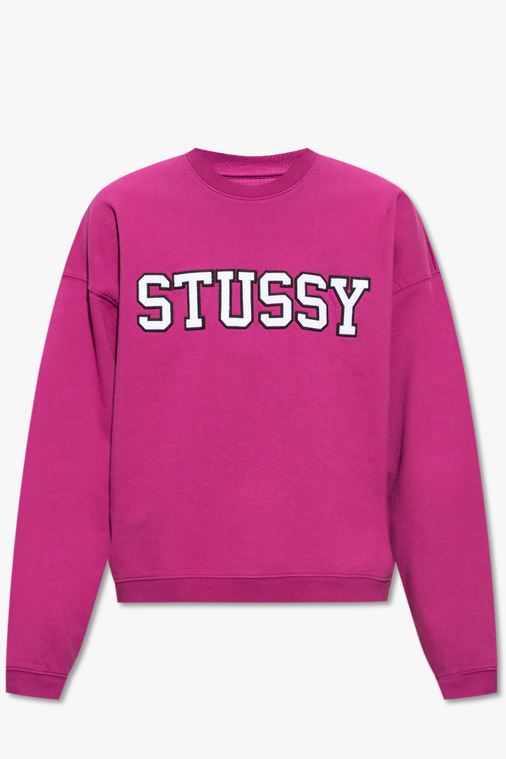 Pink shop stussy sweatshirt